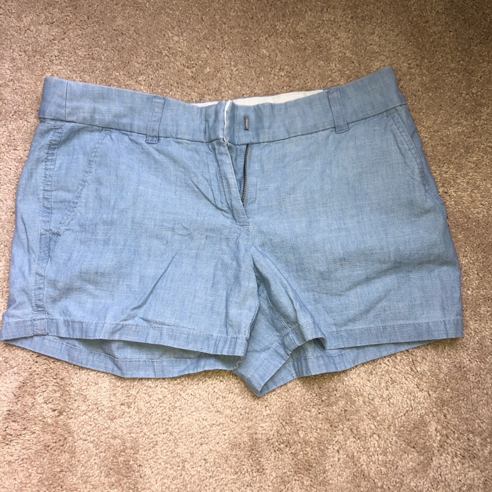 J crew chino 4” shorts size 4